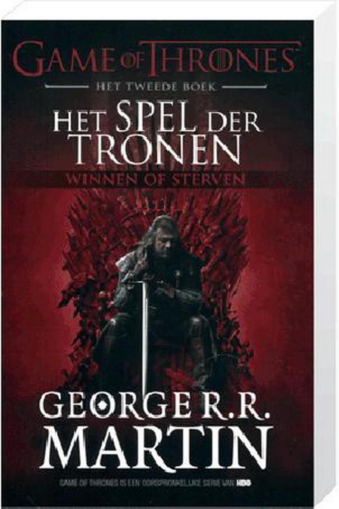 Het spel der Tronen, het Tweede Boek, Winnen of Sterven, Boeken, Thrillers, Gelezen, Verzenden