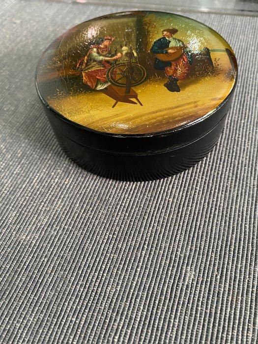 Lukutin - Sieradendoos - Papier-maché, Antiquités & Art, Curiosités & Brocante