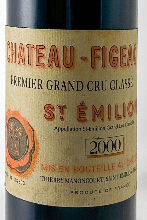 2000 Chateau Figeac - Saint-Émilion 1er Grand Cru Classé B -, Verzamelen, Wijnen