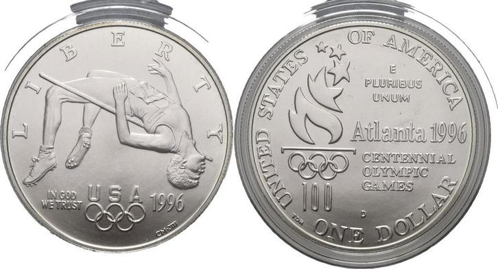 Dollar 1996 Vereinigte Staaten von Amerika, Postzegels en Munten, Munten | Amerika, Verzenden