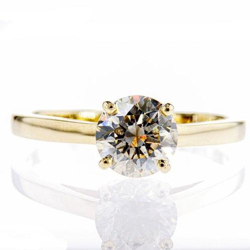 Sans Prix de Réserve - Bague de fiançailles - 14 carats Or, Handtassen en Accessoires, Antieke sieraden