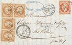 Frankrijk 1854 - Schitterende en zeer zeldzame, Postzegels en Munten, Postzegels | Europa | Frankrijk, Gestempeld