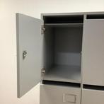 Tweedehands Brievenbus lockerkast 9 vaks met sleutel,, Gebruikt