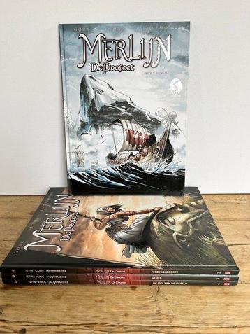Merlijn De Profeet - Complete reeks HC (minus 1) - 4 Album -