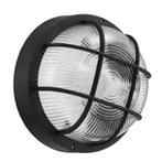 Ronde bullseye (bulleye) buitenlamp, zwart E27, Doe-het-zelf en Bouw, Verzenden, Nieuw