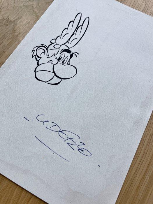 Uderzo - Astérix - (1970s) - 1 Handtekening, Boeken, Stripverhalen