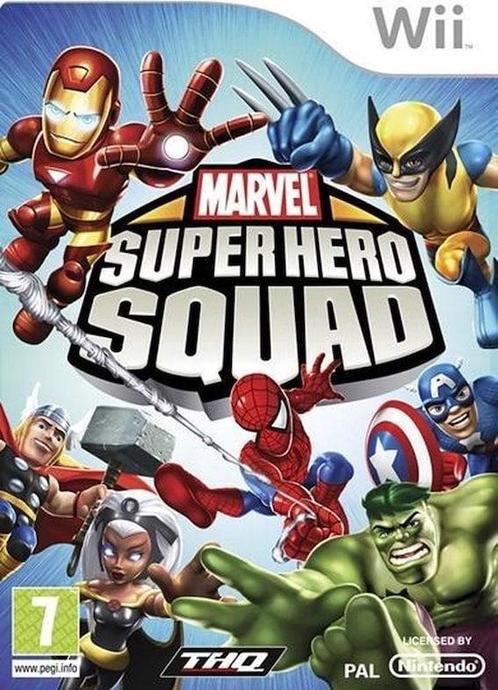 Marvel Super Hero Squad (Wii Games) (Nintendo Wii), Games en Spelcomputers, Games | Nintendo Wii, Zo goed als nieuw, Ophalen of Verzenden