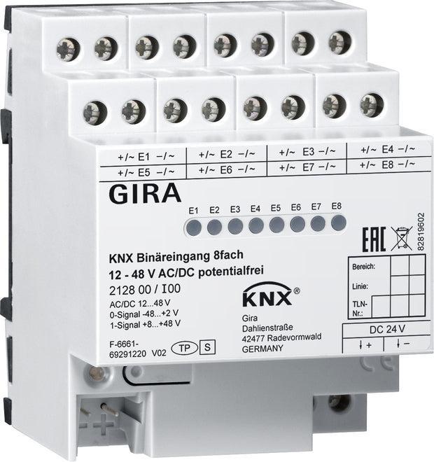 Gira KNX DIN-rail binair ingangsbussysteem - 212800, Bricolage & Construction, Électricité & Câbles, Envoi