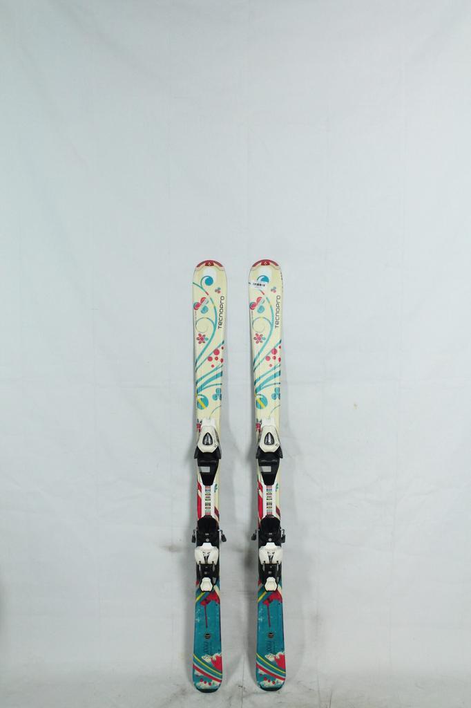 Refurbished - Ski - Tecnopro Sweety - 130, Sport en Fitness, Skiën en Langlaufen, Ski, 100 tot 140 cm, Gebruikt, Overige merken