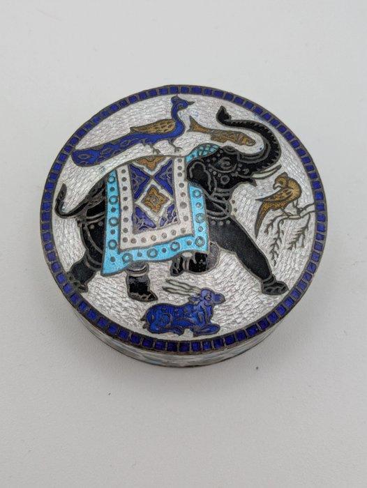 Zilver, Emaille - India - Indian National Congress (1885 –, Antiek en Kunst, Antiek | Zilver en Goud