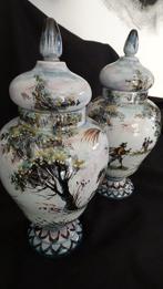 Albisola - Rita Damiano - Vase avec couvercle (2) -