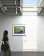 Elena Polyakova (XX-XXI) - Een gracht in Amsterdam, Antiquités & Art