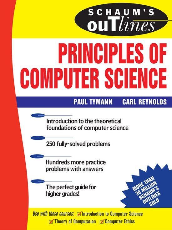 Schaums Outlines Principles Comp Science 9780071460514, Livres, Langue | Anglais, Envoi
