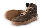 Floris van Bommel Hoge sneakers in maat 42½ Bruin | 5% extra, Kleding | Heren, Schoenen, Bruin, Verzenden, Floris van Bommel, Zo goed als nieuw