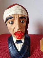 sculptuur, Gapers, Apotheek - 18 cm - Gips - 2000