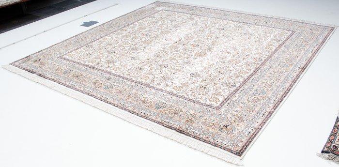 Vloerkleed - 246 cm - 243 cm - Kashmir zijde tapijt, Huis en Inrichting, Stoffering | Tapijten en Vloerkleden