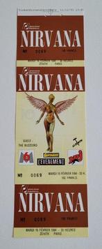 Nirvana - Officieel concertticket - Le Zenith Parijs