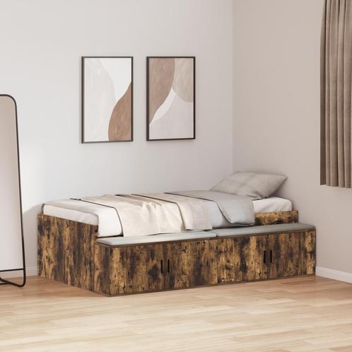 vidaXL Opslagbedframe Rookboek 80x200 cm, Huis en Inrichting, Slaapkamer | Bedden, Nieuw, Verzenden