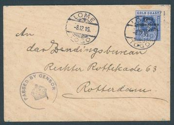 Duitse Koloniën - Togo 1916 - Brits-Franse bezetting -