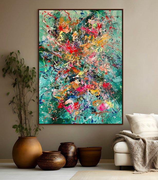 Ivanka Matiss - Japanese forest N.150 XL, Antiek en Kunst, Kunst | Schilderijen | Modern
