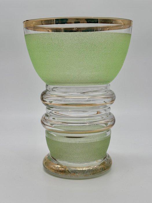 Verreries Nationales de Laeken - Vaas - Mangaan, Antiek en Kunst, Curiosa en Brocante