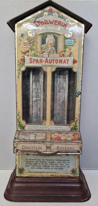 Stollwerck - Blikken speelgoed - Spar-Automat Victoria -, Antiek en Kunst, Antiek | Speelgoed