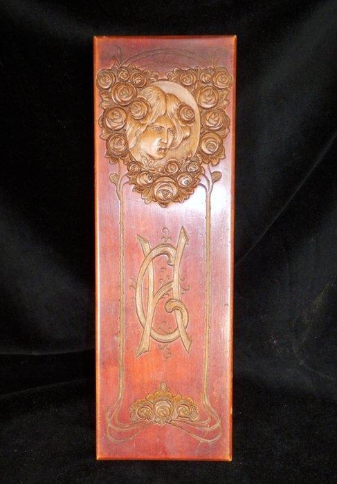 Fraai Antiek Art Nouveau sieraden - Juwelendoos. -, Antiek en Kunst, Kunst | Designobjecten
