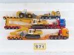 Herpa 1:87 - Modeltreinvoertuigen (3) - 3x Zwaar transport, Nieuw