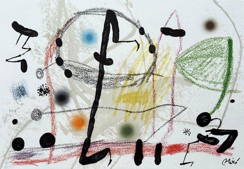 Joan Miro (1893-1983) - Composition surréaliste, Antiek en Kunst, Antiek | Overige Antiek