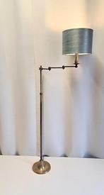 Swingarm vloerlamp - In hoogte verstelbaar - Messing
