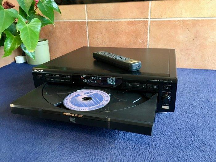 Sony - CDP-CE525 5-disc changer Cd-speler, Audio, Tv en Foto, Radio's