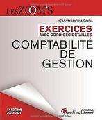 Comptabilité de gestion : Exercices avec corrigés d...  Book, Livres, Gualino Editeur, Verzenden