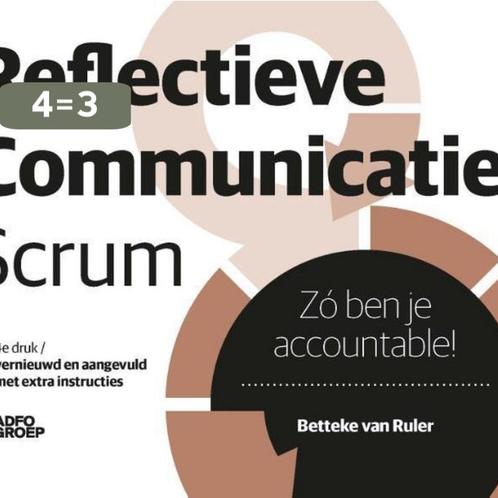 Reflectieve Communicatie Scrum 9789491560484, Boeken, Economie, Management en Marketing, Zo goed als nieuw, Verzenden