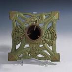 Standaard - Art Deco kerstboomstandaard met dennenappel- en, Antiek en Kunst