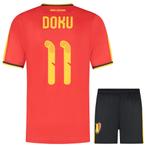 Kingdo Doku Belgie Voetbaltenue Thuis - 2026-2028 - Kind en, Sport en Fitness, Voetbal, Verzenden, Nieuw, Bal