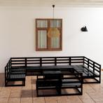 vidaXL 12-delige Loungeset massief grenenhout, Tuin en Terras, Tuinsets en Loungesets, Verzenden, Nieuw, Loungeset