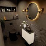 MONDIAZ FOWY toiletmeubel 60cm kleur talc. Waskom positie, Ophalen of Verzenden, Nieuw, Bad