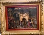 Giuseppe Haimann (1828-1883) - I mercanti di tappeti, Antiek en Kunst