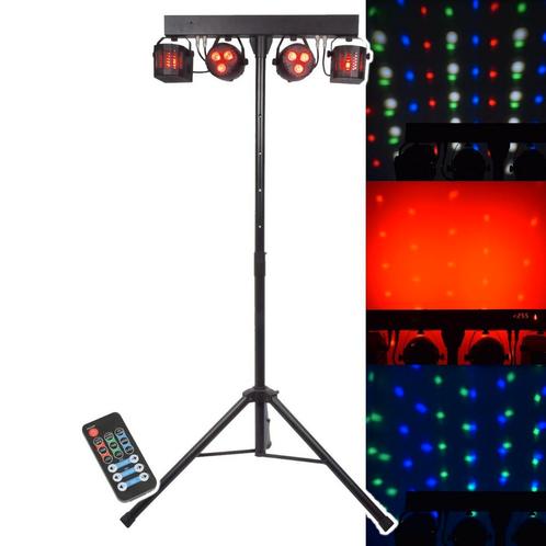 Qtx Oplaadbare LED Derby & Par Bar Statief, Musique & Instruments, Lumières & Lasers