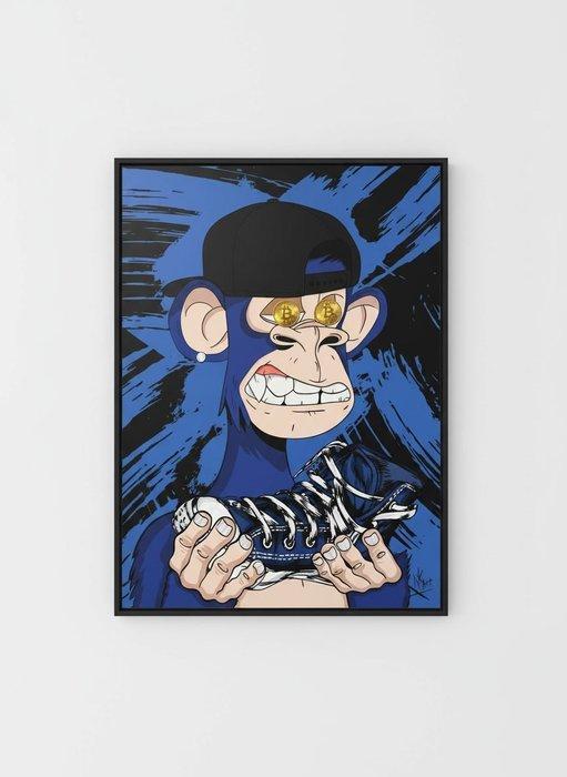 NK ART - NK Art – Golden Vision, Antiek en Kunst, Kunst | Designobjecten