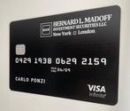 Harissart (1982) - Bernard Madoff - (Dis)credit Card - Carlo, Antiek en Kunst