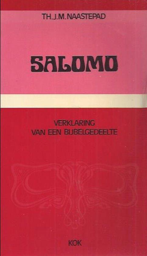 Salomo (vb) 9789024225897, Livres, Religion & Théologie, Envoi