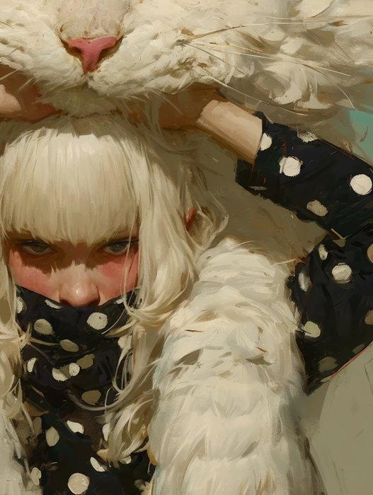 Roger Haus - Animal Instinct 250 - Hand Signed, Antiek en Kunst, Kunst | Designobjecten