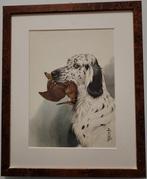 Boris Riab (1898-1975) - Scena di caccia - Setter e