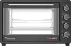 2dekans | TurboTronic EV45 Vrijstaande Oven - 45L - Zwart, Elektronische apparatuur, Ophalen of Verzenden, Nieuw