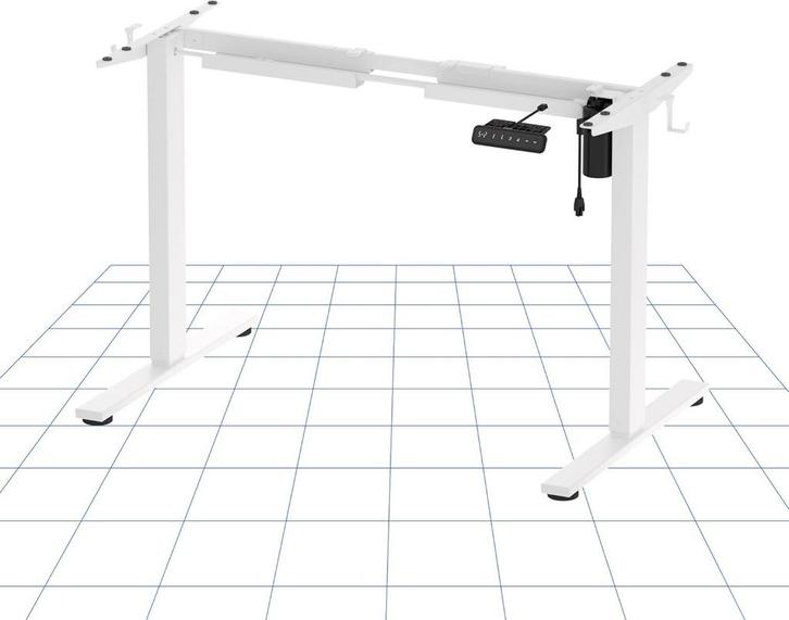 Zit sta bureau - Elektrisch - Verstelbaar - Bureauframe - Wi, Diversen, Bureau-accessoires, Nieuw, Verzenden