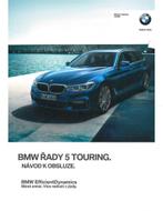 2017 BMW 5 SERIE TOURING INSTRUCTIEBOEKJE TSJECHISCH, Autos : Divers, Modes d'emploi & Notices d'utilisation