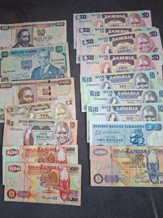 Wereld. - 83 banknotes - various dates (Zonder minimumprijs), Timbres & Monnaies, Billets de banque | Europe | Billets non-euro