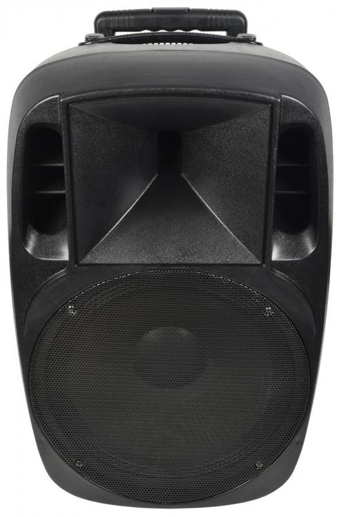 Qtx Mixcab-15 Actieve Bluetooth Luidspreker Met Microfoon, Audio, Tv en Foto, Luidsprekerboxen
