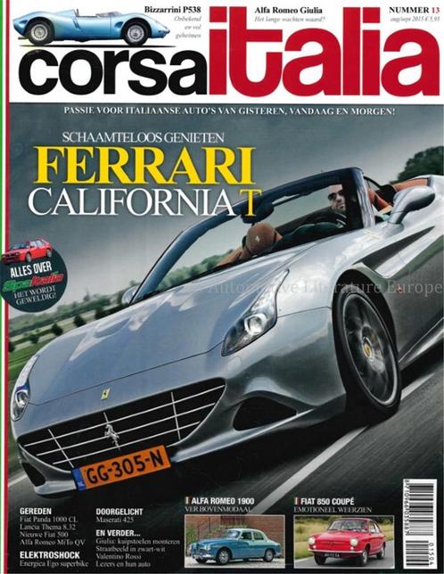 2015 CORSA ITALIA MAGAZINE 13 NEDERLANDS, Boeken, Auto's | Folders en Tijdschriften
